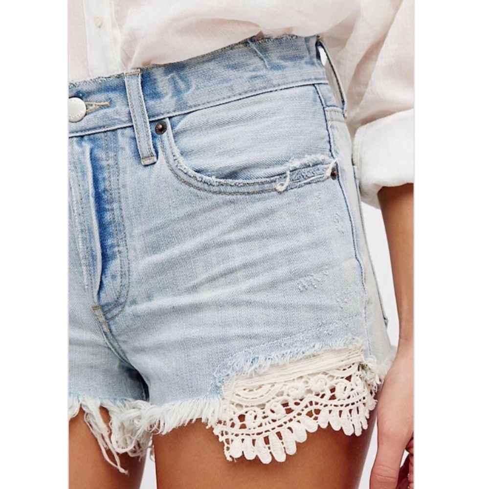 Free the people jean shorts